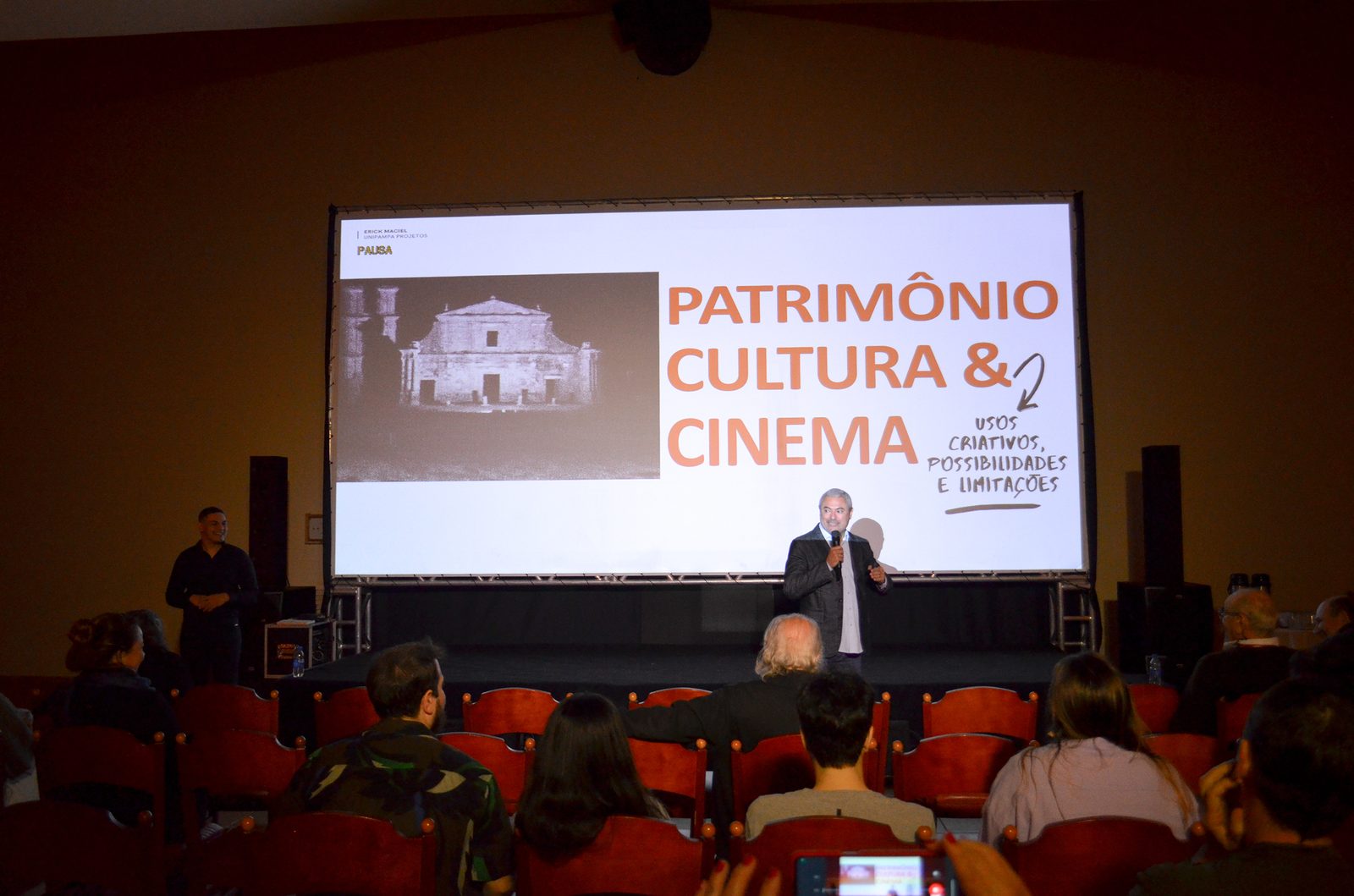 Palestra do ciclo Patrimônio, Cultura e Cinema